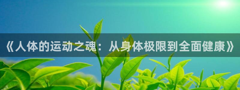 风速体育app下载官网最新版：《人体的运动之魂：从身体极限到全面健康》